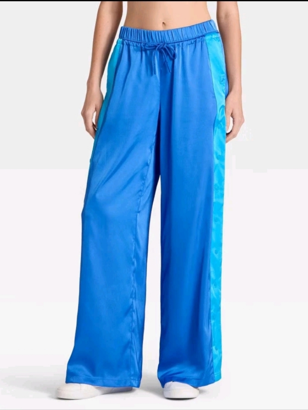 NWT Joy Lab Low-Rise Straight Leg Pants Supersonic Blue/Turquiose Small - Picture 3 of 6